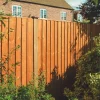 Rowlinson Vertical Board Feather Edge Fence Panels Honey Brown 1.8 X 1.5m Pack Of 3 -Forest Garden Shop 704PP P