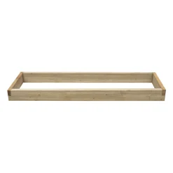 Forest Rectangular Raised Bed Natural Timber 1800 X 450 X 140mm 13 Forest Rectangular Raised Bed Natural Timber 1800 X 450 X 140mm -Forest Garden Shop 709KT A4