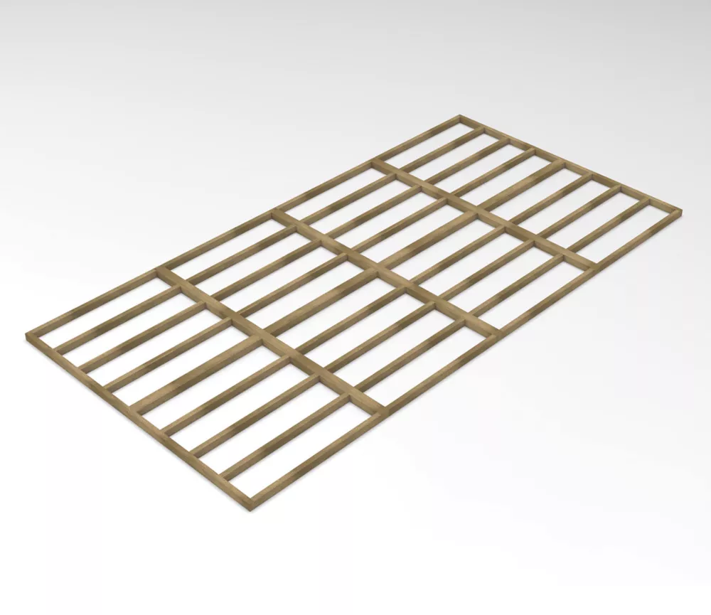 Forest 19' 6" X 10' Timber Shed Base 3 Forest 19' 6" X 10' Timber Shed Base