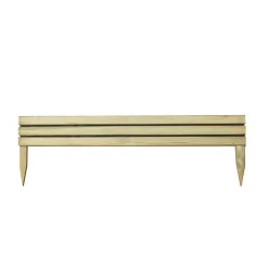 Forest Slatted Border Edging Smooth-Planed 1.2m 5 Pack -Forest Garden Shop 723KT A2