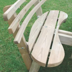 Forest Circular Garden Picnic Table With Seat Backs 2460 X 2460 X 820mm -Forest Garden Shop 7296X A2