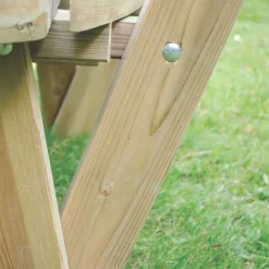 Forest Circular Garden Picnic Table With Seat Backs 2460 X 2460 X 820mm -Forest Garden Shop 7296X A3