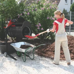 Scheppach RS400 Automatic Rotary Soil Sieve -Forest Garden Shop 7330K A2