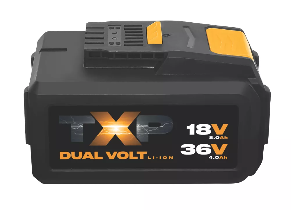 Titan TTB812BAT 18/36V 4/8Ah Li-Ion TXP Dual-Voltage Battery 4 Titan TTB812BAT 18/36V 4/8Ah Li-Ion TXP Dual-Voltage Battery - Image 2