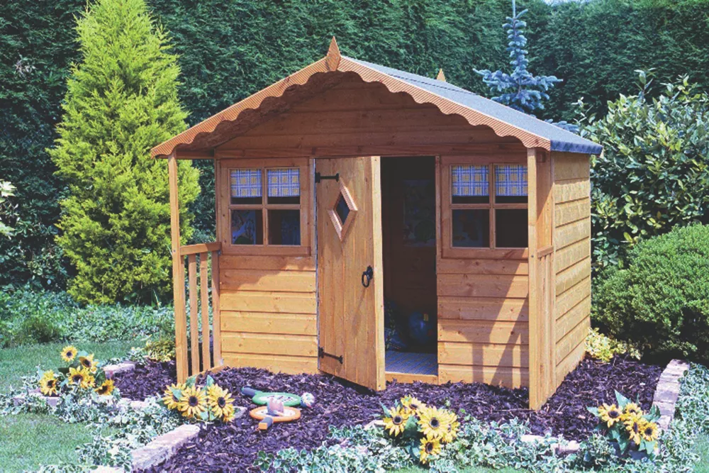 Shire Cubby 4' X 5' 6" (Nominal) Shiplap T&G Timber Playhouse 3 Shire Cubby 4' X 5' 6" (Nominal) Shiplap T&G Timber Playhouse