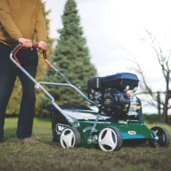 Webb WEPS400 212cc 40cm Petrol Lawn Scarifier & Raker 14 Webb WEPS400 212cc 40cm Petrol Lawn Scarifier & Raker -Forest Garden Shop 781PR A3