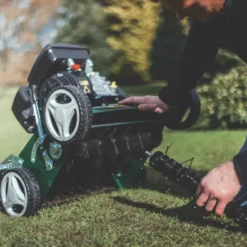 Webb WEPS400 212cc 40cm Petrol Lawn Scarifier & Raker 18 Webb WEPS400 212cc 40cm Petrol Lawn Scarifier & Raker -Forest Garden Shop 781PR A7