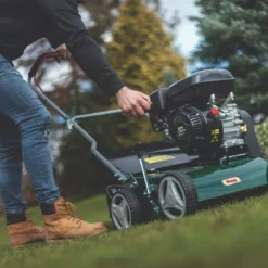 Webb WEPS400 212cc 40cm Petrol Lawn Scarifier & Raker 19 Webb WEPS400 212cc 40cm Petrol Lawn Scarifier & Raker -Forest Garden Shop 781PR A8