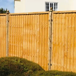 Forest Closeboard Fence Panels Golden Brown 6 X 6&apos; Pack Of 3 -Forest Garden Shop 79458 A2
