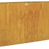 Forest Feather Edge Fence Panels Golden Brown 6 X 3' Pack Of 5 2 Forest Feather Edge Fence Panels Golden Brown 6 X 3' Pack Of 5 -Forest Garden Shop 8070K P