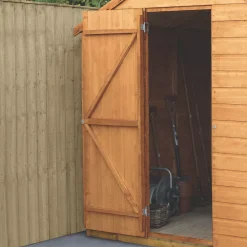 Forest Delamere 6&apos; X 7&apos; 6" (Nominal) Apex Shiplap T&G Timber Shed -Forest Garden Shop 810JR A6