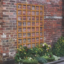 Forest Softwood Wide Rectangular Trellis X 10 Pack -Forest Garden Shop 849PR A1