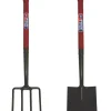 Spear And Jackson Spear & Jackson Carbon Steel Digging Fork & Spade 2 Pcs -Forest Garden Shop 86263 P