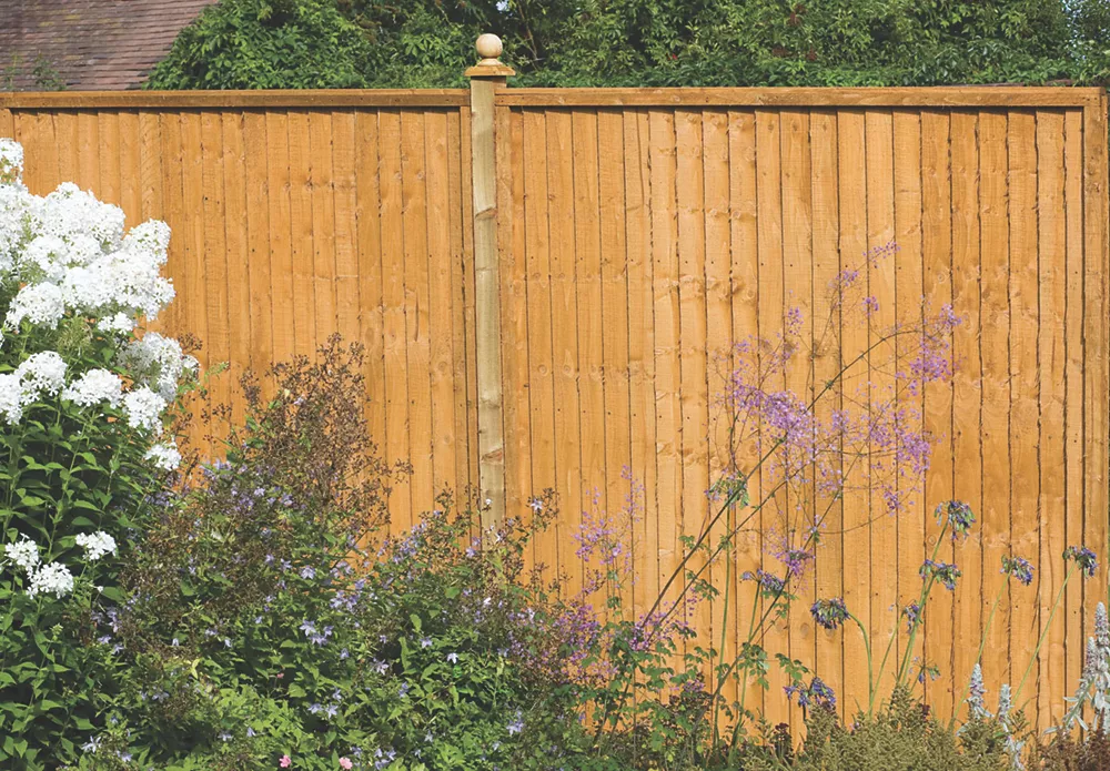 Forest Closeboard Fence Panels Golden Brown 6 X 3' Pack Of 3 5 Forest Closeboard Fence Panels Golden Brown 6 X 3' Pack Of 3 - Image 3