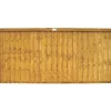 Forest Closeboard Fence Panels Golden Brown 6 X 3&apos; Pack Of 3