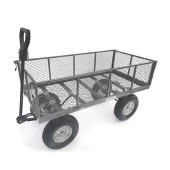 The Handy Large Garden Trolley 1400 X 640 X 650mm -Forest Garden Shop 8750D A3