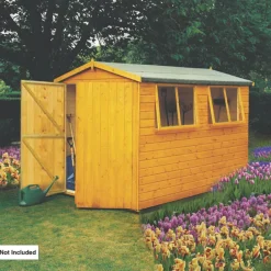 Shire Atlas 10&apos; X 10&apos; (Nominal) Apex Shiplap T&G Timber Workshop