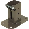 Sabrefix Bolt-Down Post Supports 50 X 50mm 2 Pack 2 Sabrefix Bolt-Down Post Supports 50 X 50mm 2 Pack -Forest Garden Shop 88736 P