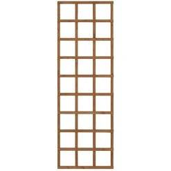 Forest Softwood Rectangular Trellis 2 X 6&apos; 5 Pack