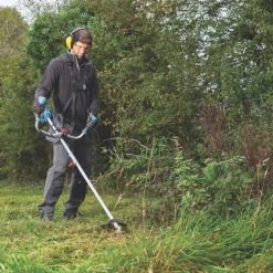 Erbauer EBC18-Li EBC18-Li 18V Li-Ion EXT Brushless Cordless Brushcutter - Bare -Forest Garden Shop 919FY A4