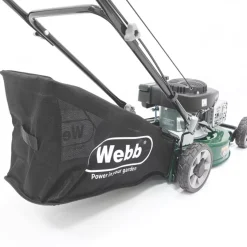 Webb WER40HPSFX 41cm 123cc Hand-Propelled Rotary Petrol Lawn Mower -Forest Garden Shop 921KT A2