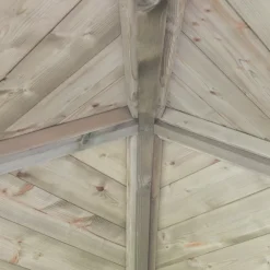 Shire Honeysuckle 4' X 4' (Nominal) Pyramid Timber Arbour -Forest Garden Shop 9276F A5