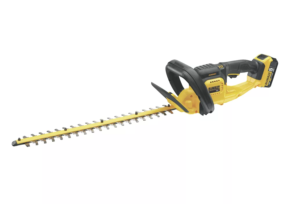 DeWalt DCM563P1-GB 55cm 18V 1 X 5.0Ah Li-Ion XR Cordless Hedge Trimmer 3 DeWalt DCM563P1-GB 55cm 18V 1 X 5.0Ah Li-Ion XR Cordless Hedge Trimmer