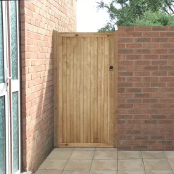 Forest Decibel Noise Reduction Garden Gate 900 X 1800mm Natural Timber -Forest Garden Shop 948JG A2