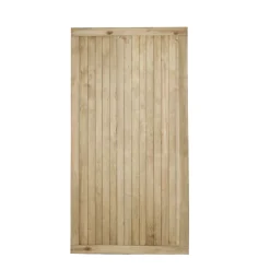 Forest Decibel Noise Reduction Garden Gate 900 X 1800mm Natural Timber