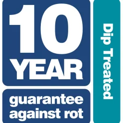 Forest Closeboard Fence Panels Golden Brown 6 X 6&apos; Pack Of 7 -Forest Garden Shop 95010 A2