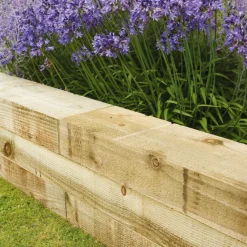 Forest Sleeper Borders Pressure-Treated 1.2m 2 Pack