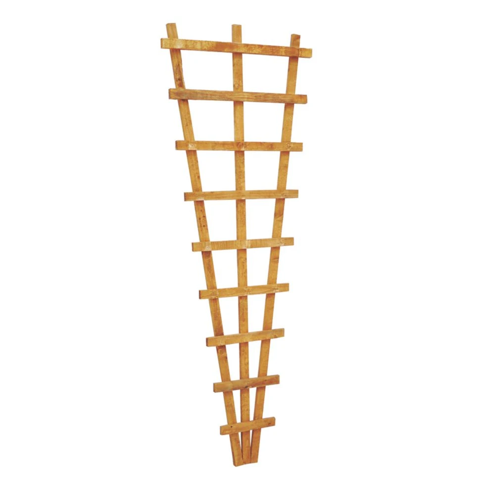 Forest Softwood Fan Trellis X 10 Pack 4 Forest Softwood Fan Trellis X 10 Pack - Image 2