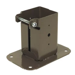 Sabrefix Bolt-Down Post Supports 75 X 75mm 2 Pack